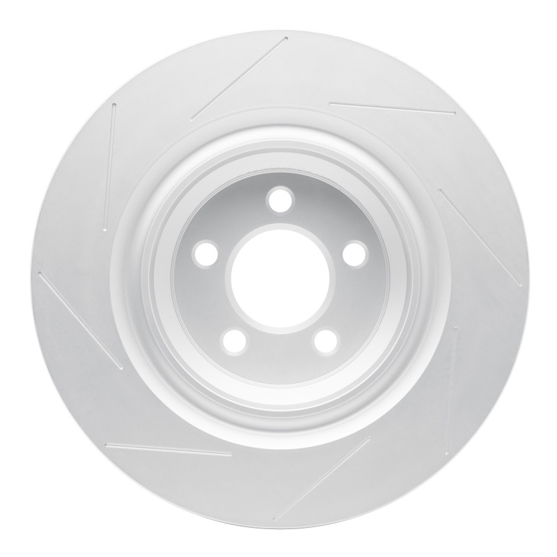 Chrysler 300 Brake Rotor (1) - Rear - R1 Concepts - Slotted, Hi-Carbon Alloy GeoMET - `05-`23